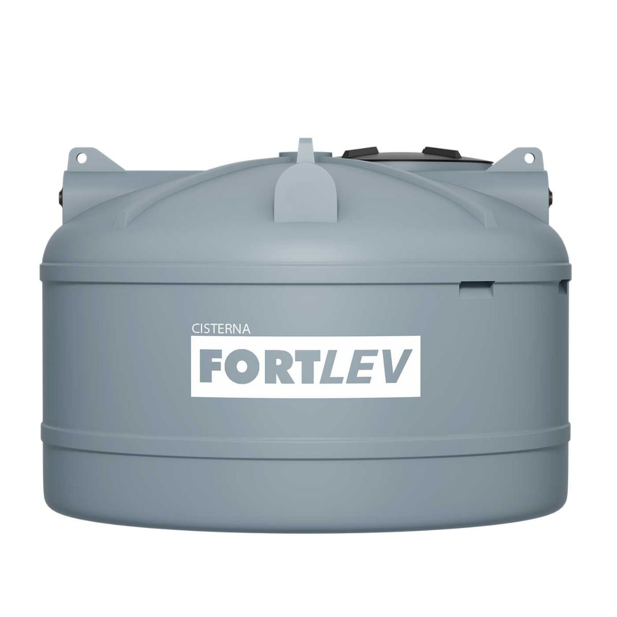 Cisterna sem Equipamento 3.000 Litros Cinza Fortlev