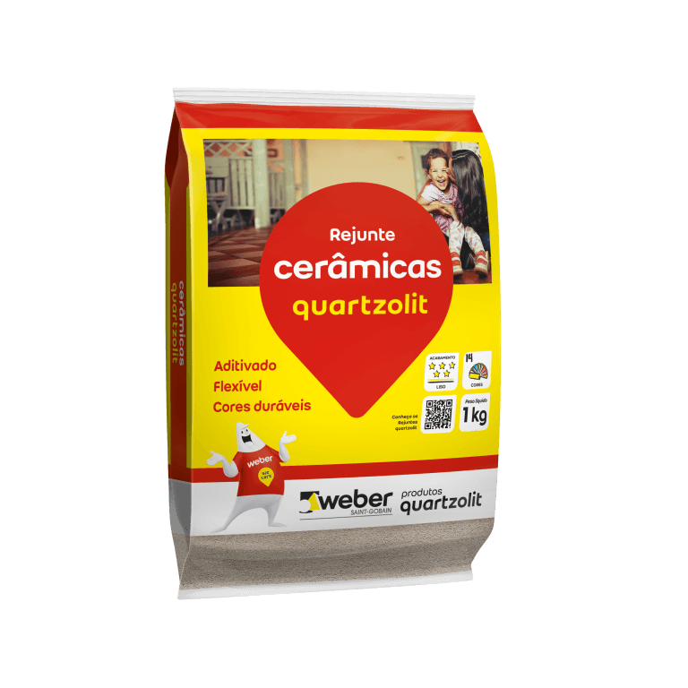 Rejunte Cimentício 1kg Branco Quartzolit