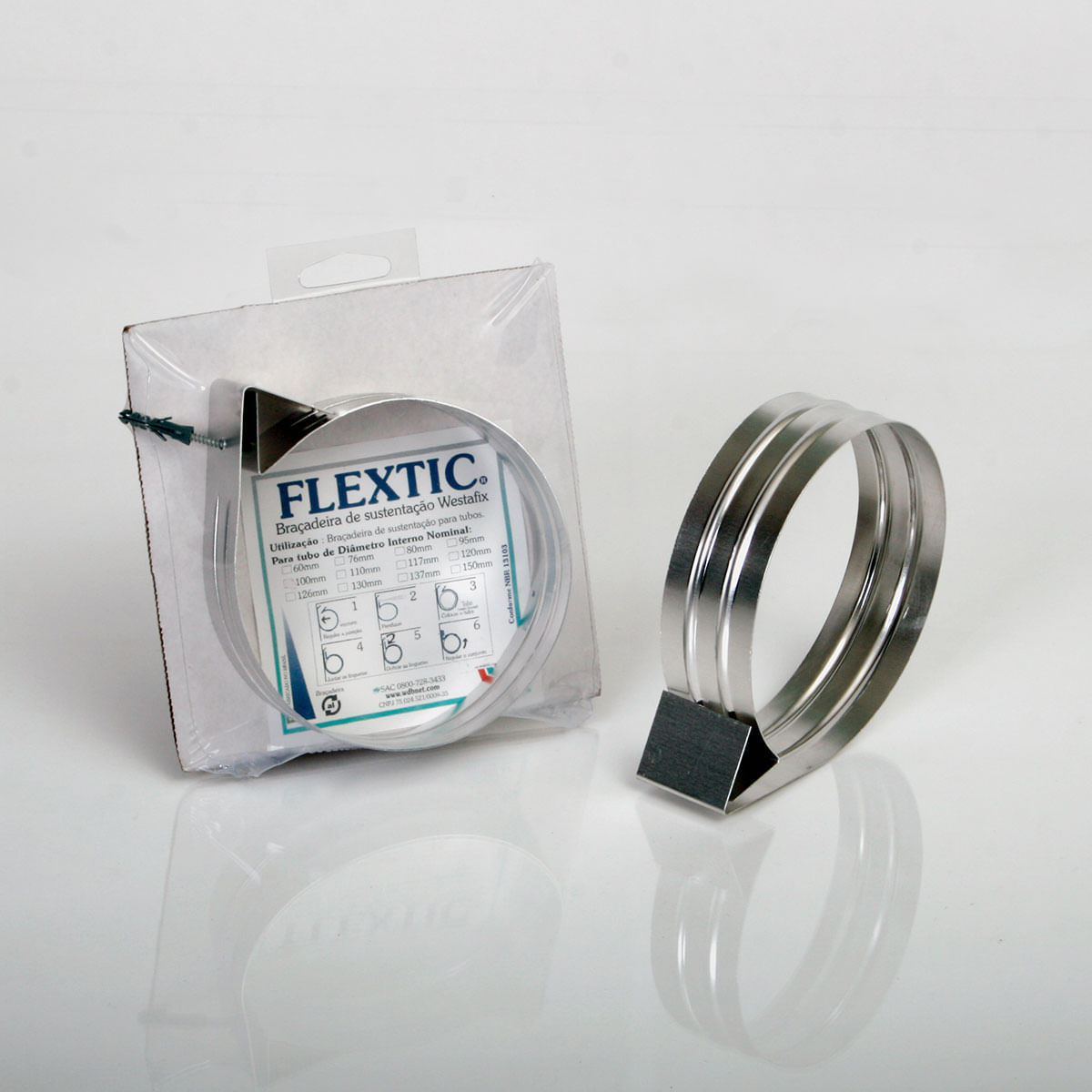 Abraçadeira Westafix Flextic 100mm — oferta em AMOEDO - BR