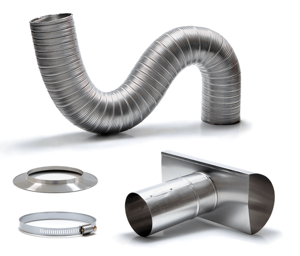 Kit Chaminé 1,5mx60mm Tee com 30cm Distak