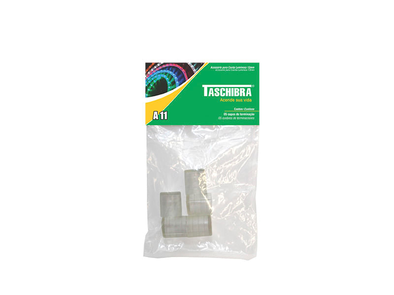Capa de Terminação 13mm 5 Peças Taschibra