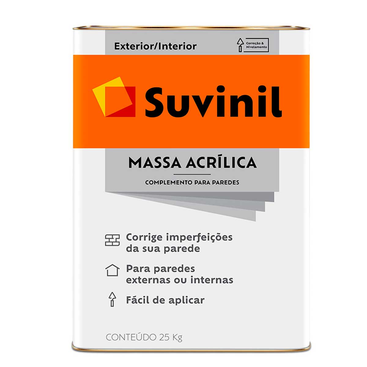 Massa Acrílica 25Kg Suvinil