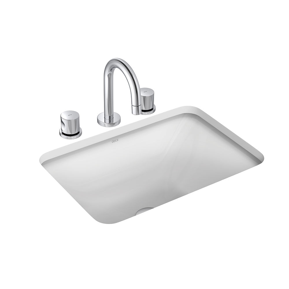 Cuba de Embutir Retangular 480x355 L-375 Branco Deca