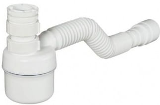 Sifão Ajustável Multiuso com Copo Pvc Branco Tigre