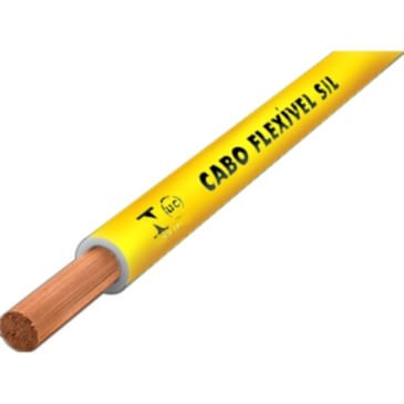 Cabo Flexível 750v 1,50mm Amarelo Sil