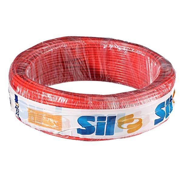 Cabo Flexível Sil 750v 4mm Vermelho 100m Sil