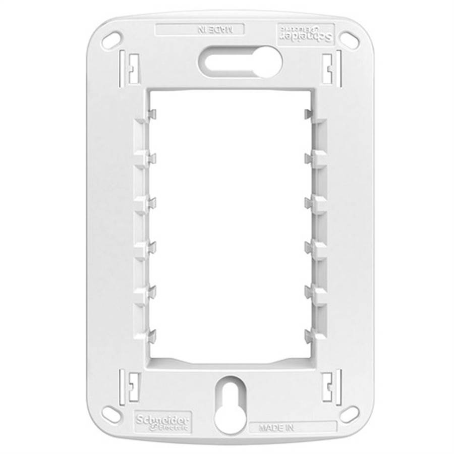 Suporte 4x2 Para 3 Módulos Orion Branco Schneider