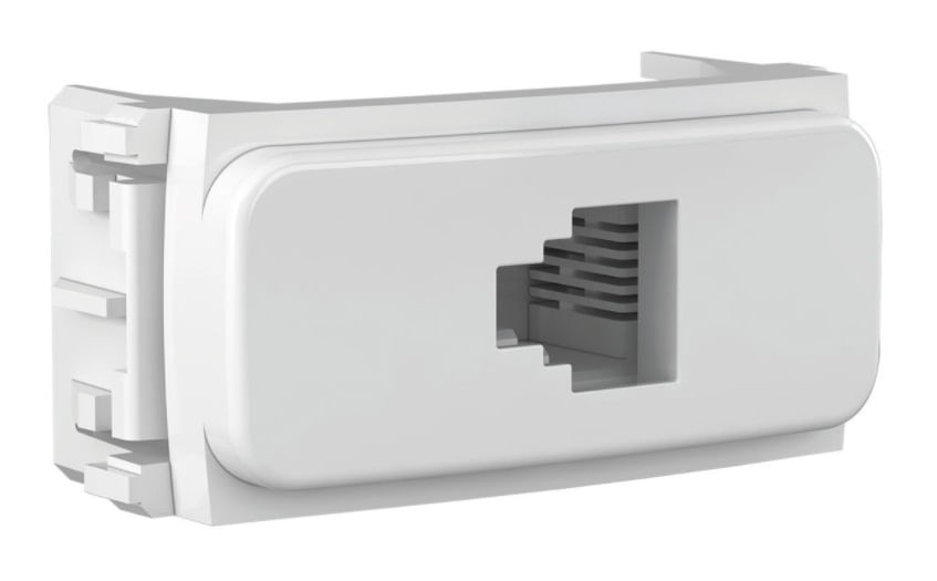 Módulo Tomada Rj11 4Fios Branco Weg Composé