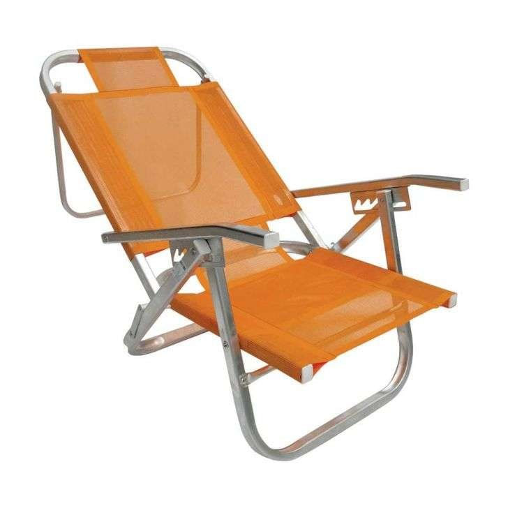 Cadeira Praia Copacabana Laranja Botafogo