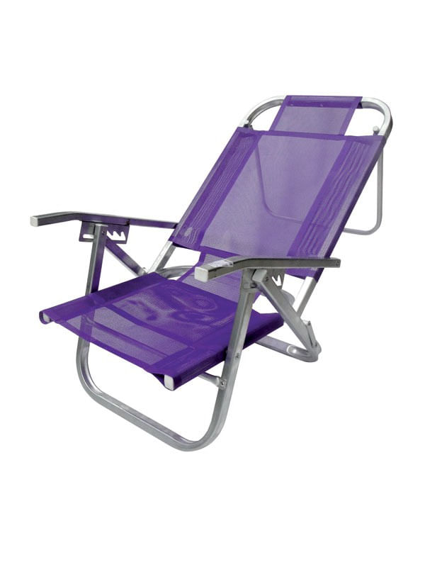 Cadeira Praia Copacabana Roxa Botafogo