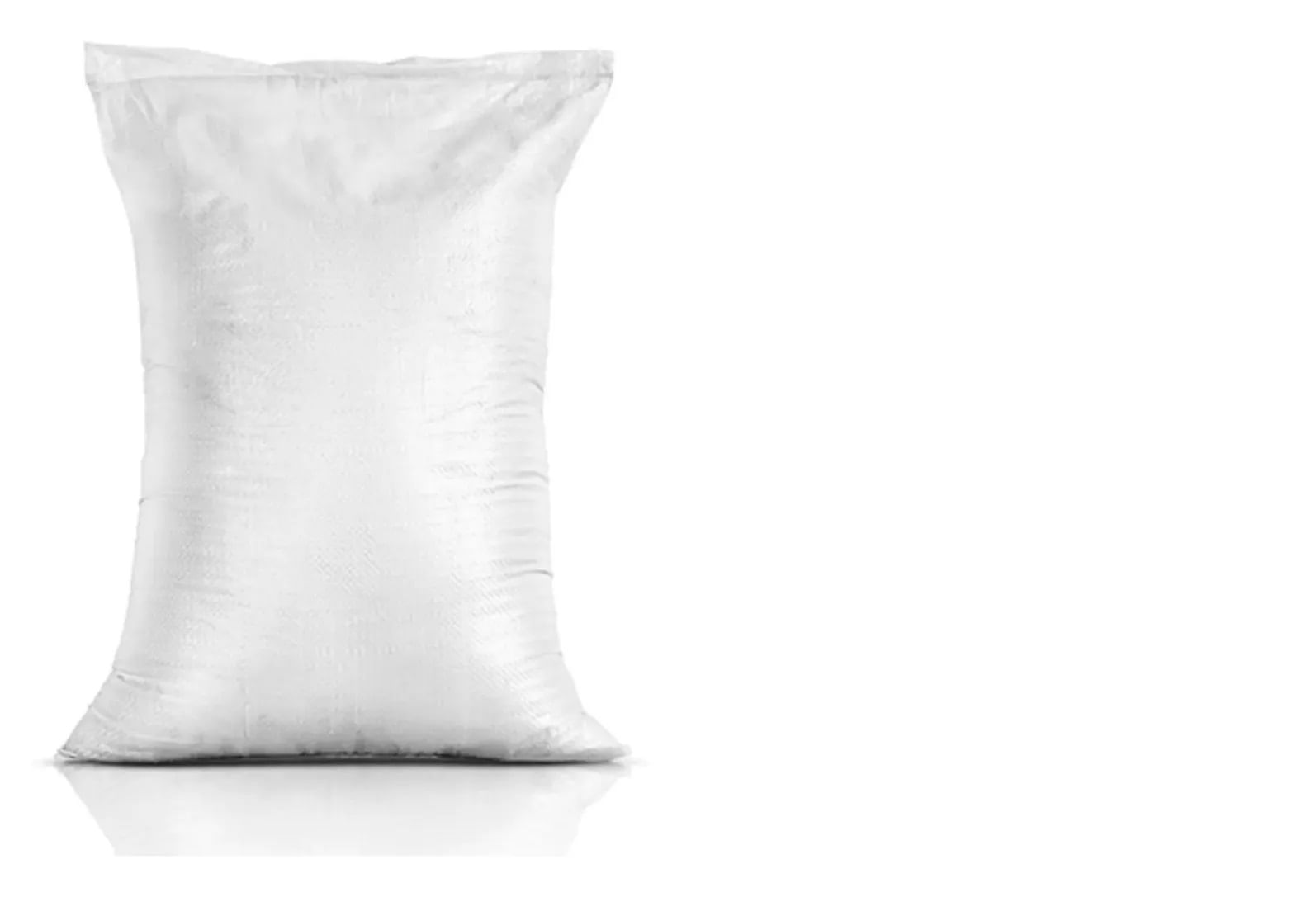 Saco de Rafia Convencional 50x80cm Branco Ck Sacaria