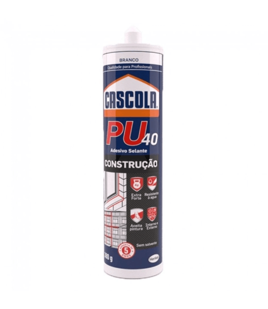 Cascola PU40 Construção 380g Branco Henkel