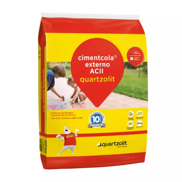 Argamassa Weber Cola Super AC2 20kg Cinza Quartzolit
