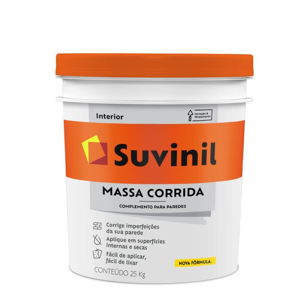 Massa Corrida Pva 25kg Suvinil