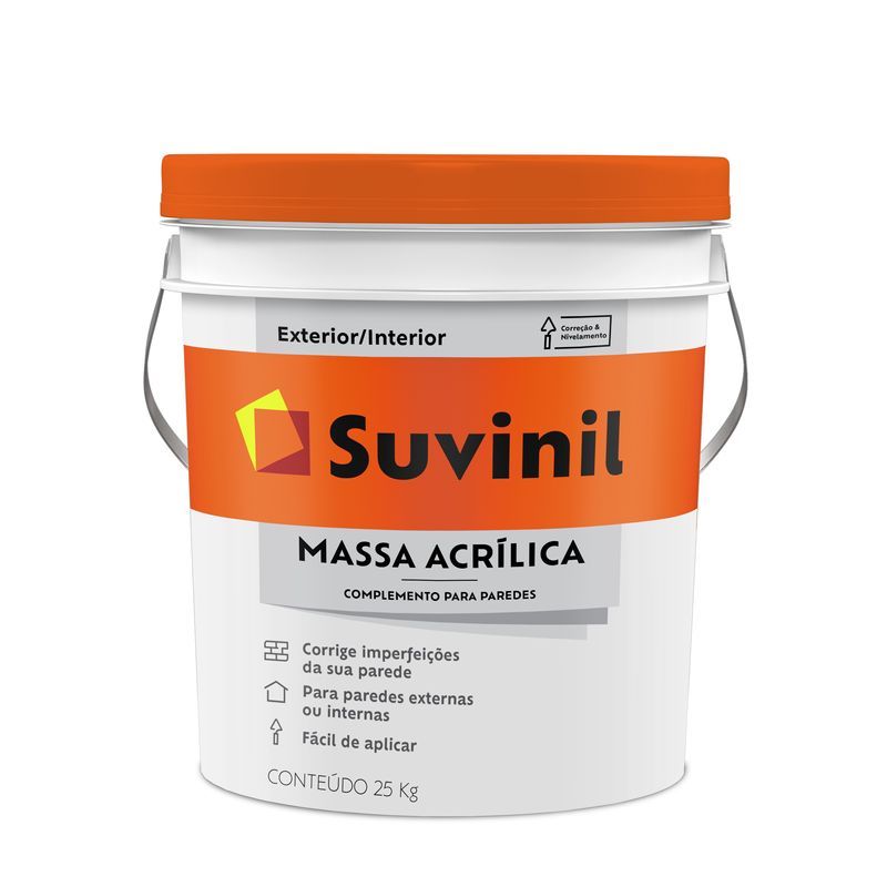 Massa Acrilica 25kg Suvinil