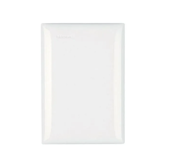 Placa 4x2 Cega Thesi Up Bticino Branco Pial