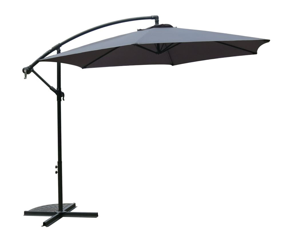 Ombrelone Cinza 3 Metros Kobe