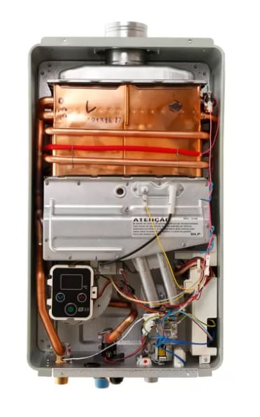 Aquecedor a Gàs Digital 32,5 Litros GN E331 FEH Bivolt Rinnai - Imagem 2