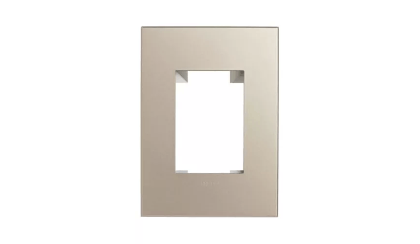 Placa 4x2 3Postos Arteor Champagne Pial