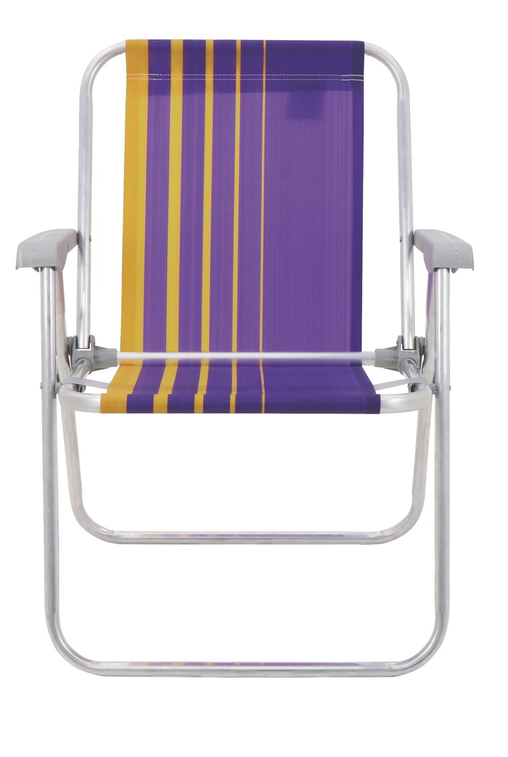 Cadeira de Praia Samoa Roxo e Amarelo Tramontina - Imagem 3