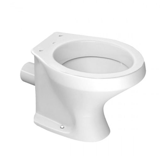 Bacia Convencional Ravena Saída Horizontal Branca Deca