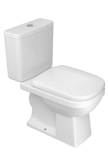 Kit Bacia Acoplada Quadra Branca Deca