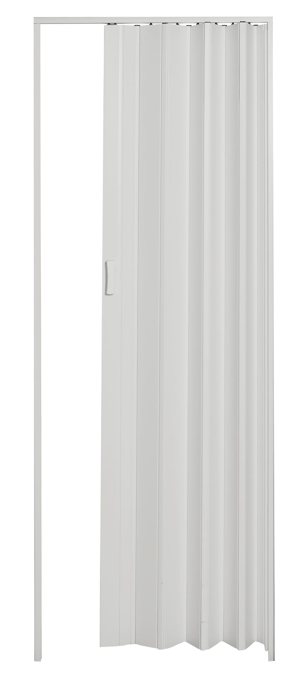Porta Sanfonada PVC 84x2,10cm Cinza Duda Portas