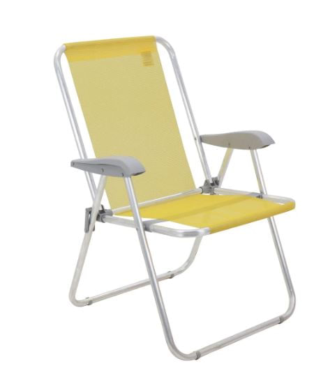 Cadeira Praia Creta Master Alumínio Tramontina