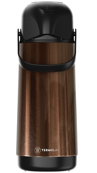Garrafa Térmica Lumina 1L Marrom Termolar