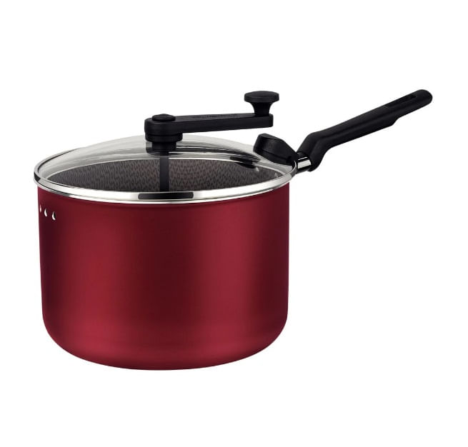 Pipoqueira 20cm Loreto Vermelho Tramontina