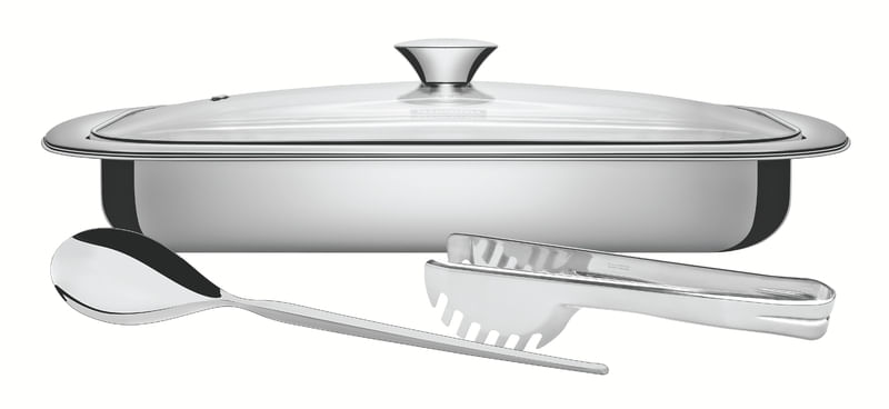 Kit para Assar e Servir 3 Peças Inox Tramontina - Imagem 2