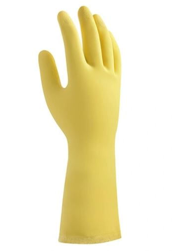 Luva Mucambo Pro 230 Antiderrapante Látex P Amarelo Balaska