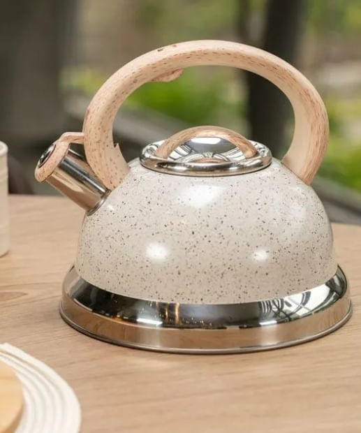 Chaleira 2,7L com Apito Roma Vanilla Brinox - Imagem 2