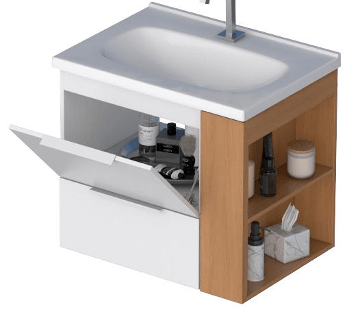 Toucador Mad Cosmos 60cm Nicho Direito Cozimax - Imagem 2