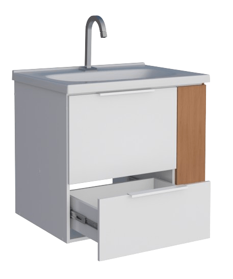 Toucador Mad Cosmos 60cm Nicho Direito Cozimax