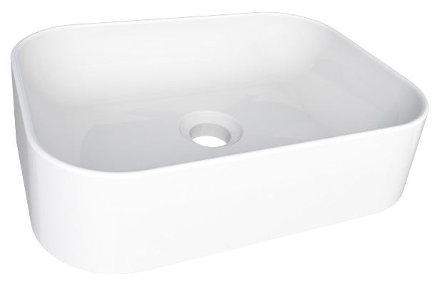 Cuba Apoio Retangular Luna Branco Cozimax - Imagem 2