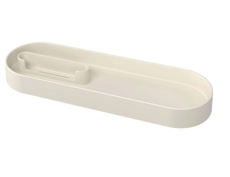 Bandeja com Porta Celular Serene Light Gray Coza