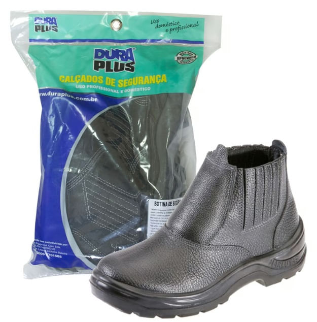 Botina Elástico N°42 com Biqueira Aço Balaska