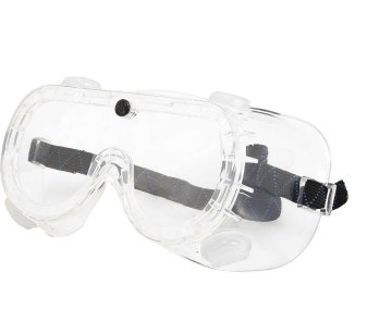 Óculos Ampla Visão com Válvulas Incolor Vonder