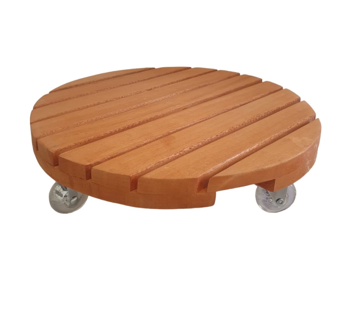 Suporte para vaso de Plantas Redondo de Madeira 40 cm Massol