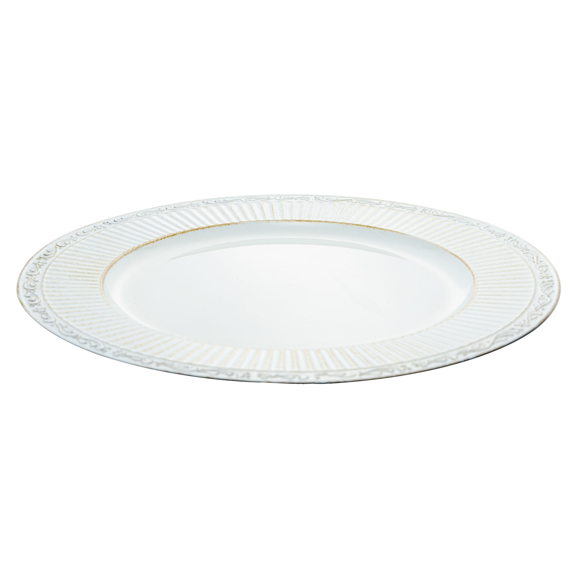 Sousplat de Plástico Branco Rojemac - Imagem 3