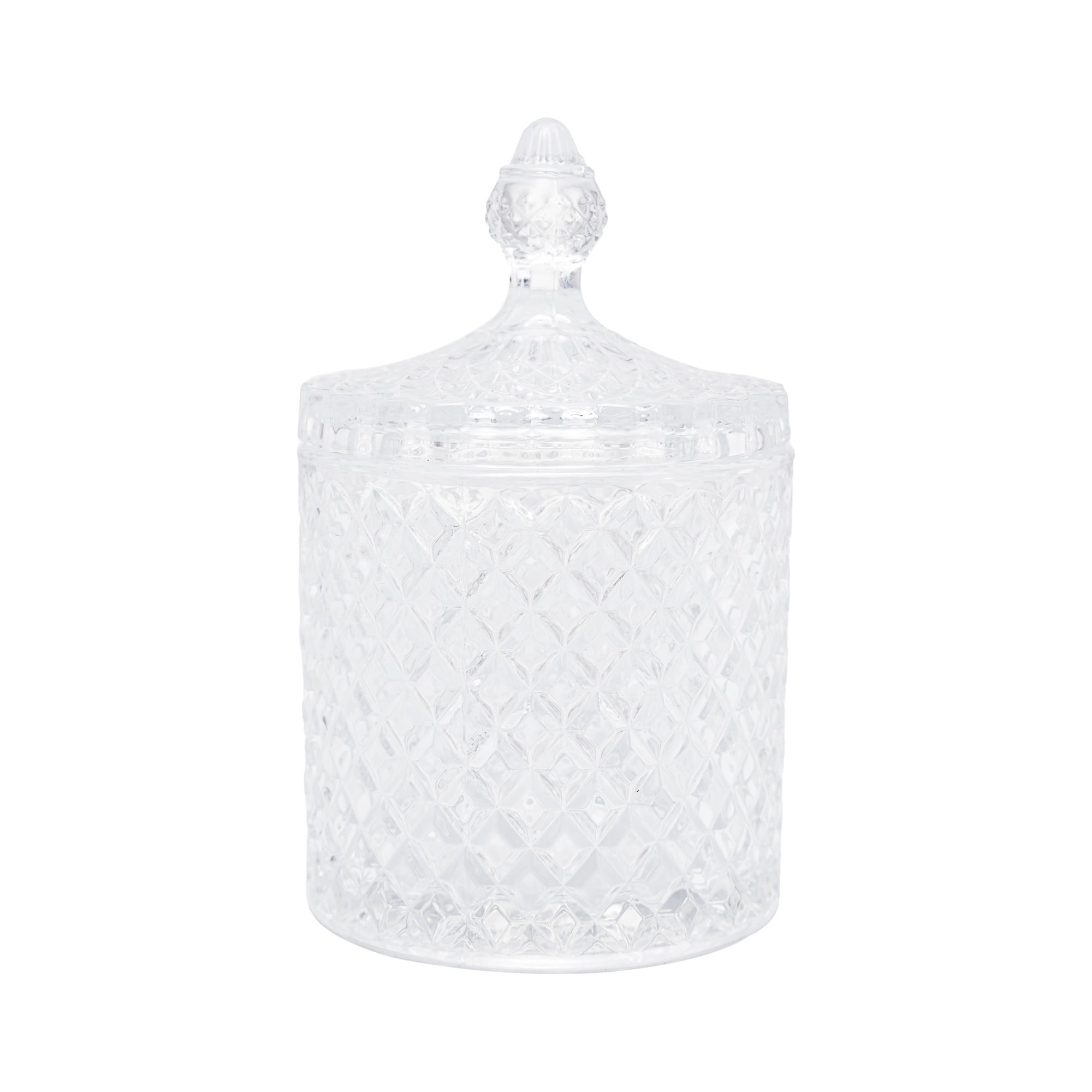 Potiche Decorativo de Cristal com Tampa Rojemac