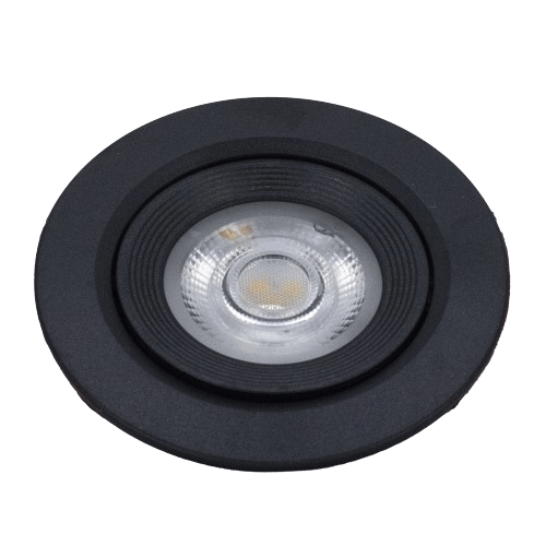 Spot Led Fênix II Redondo MR16 5W 4000K Preto Kian