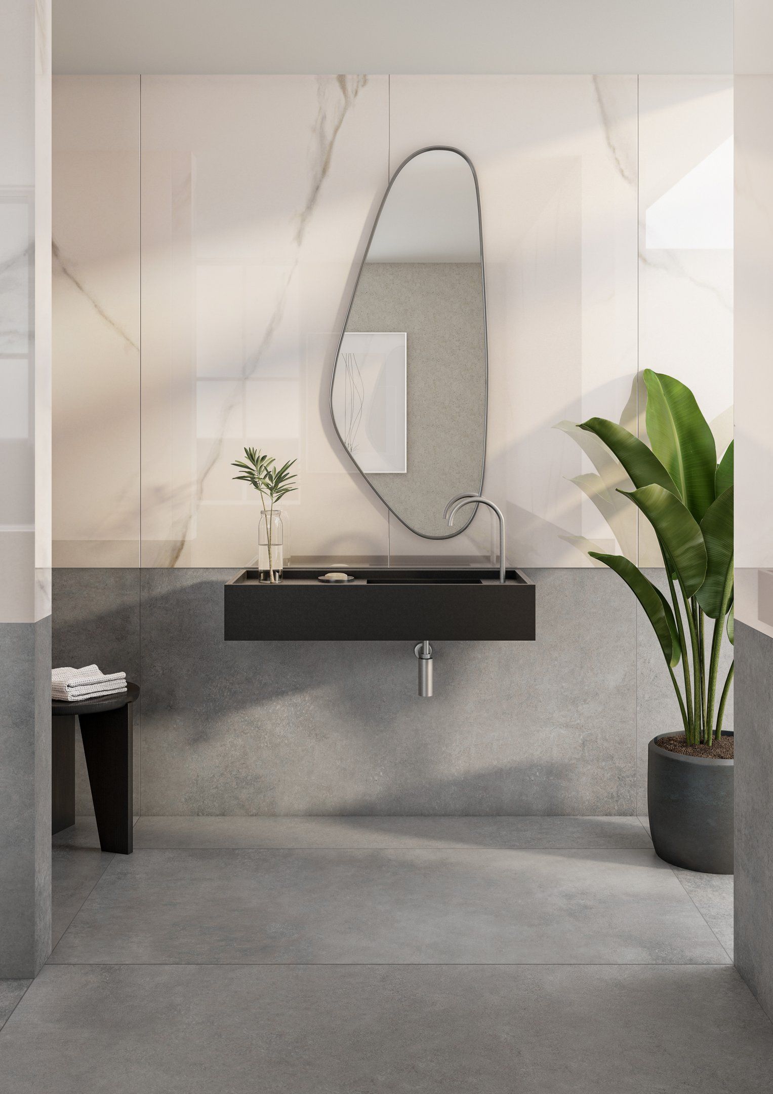 Porcelanato 90x90 Michelangelo Polido Retificado Portobello - Imagem 4