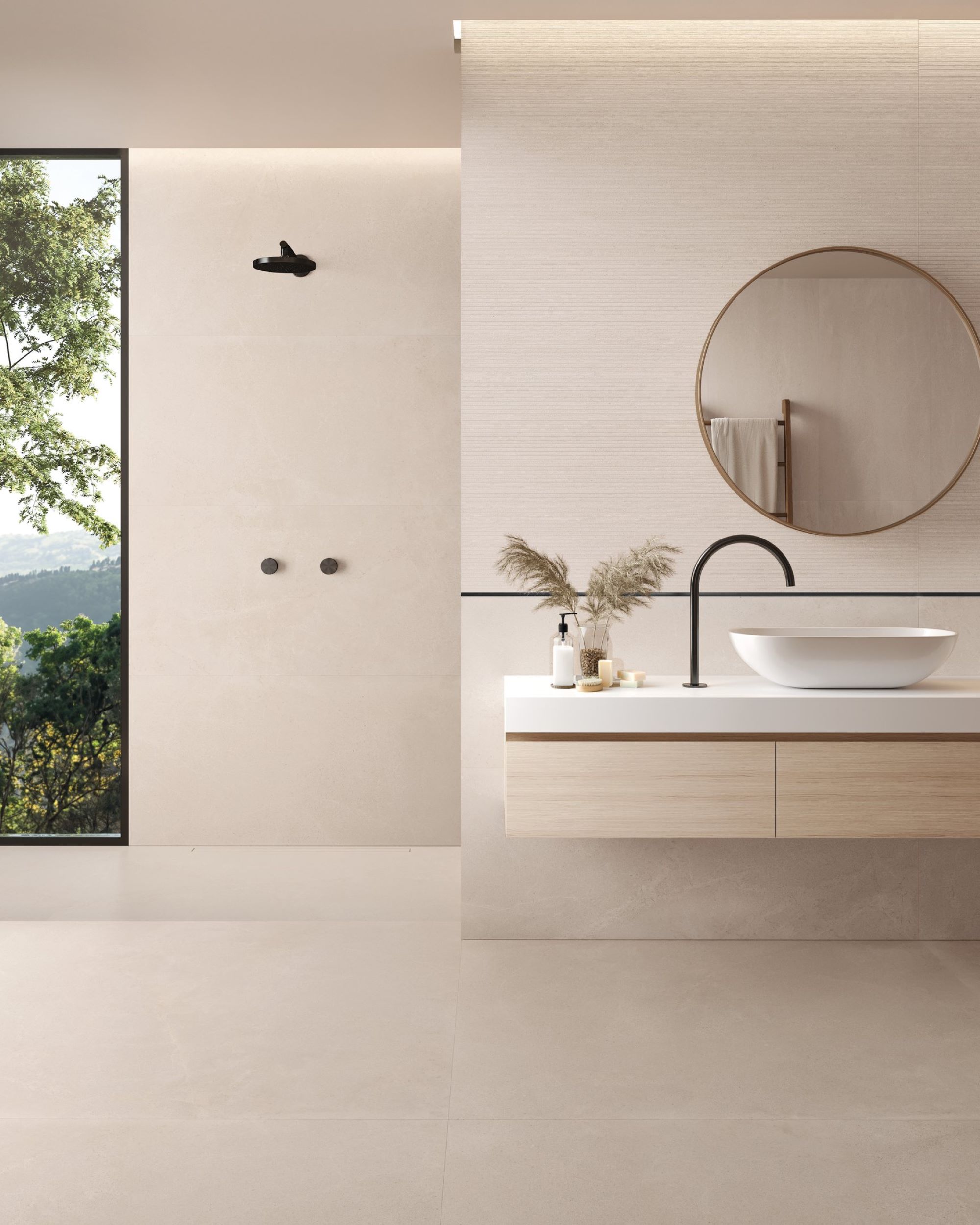 Porcelanato 90x90 Oasi Paradiso Natural Retificado Portobello - Imagem 5