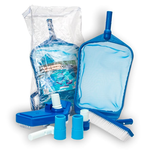 Kit de Limpeza Slim Azul Brustec