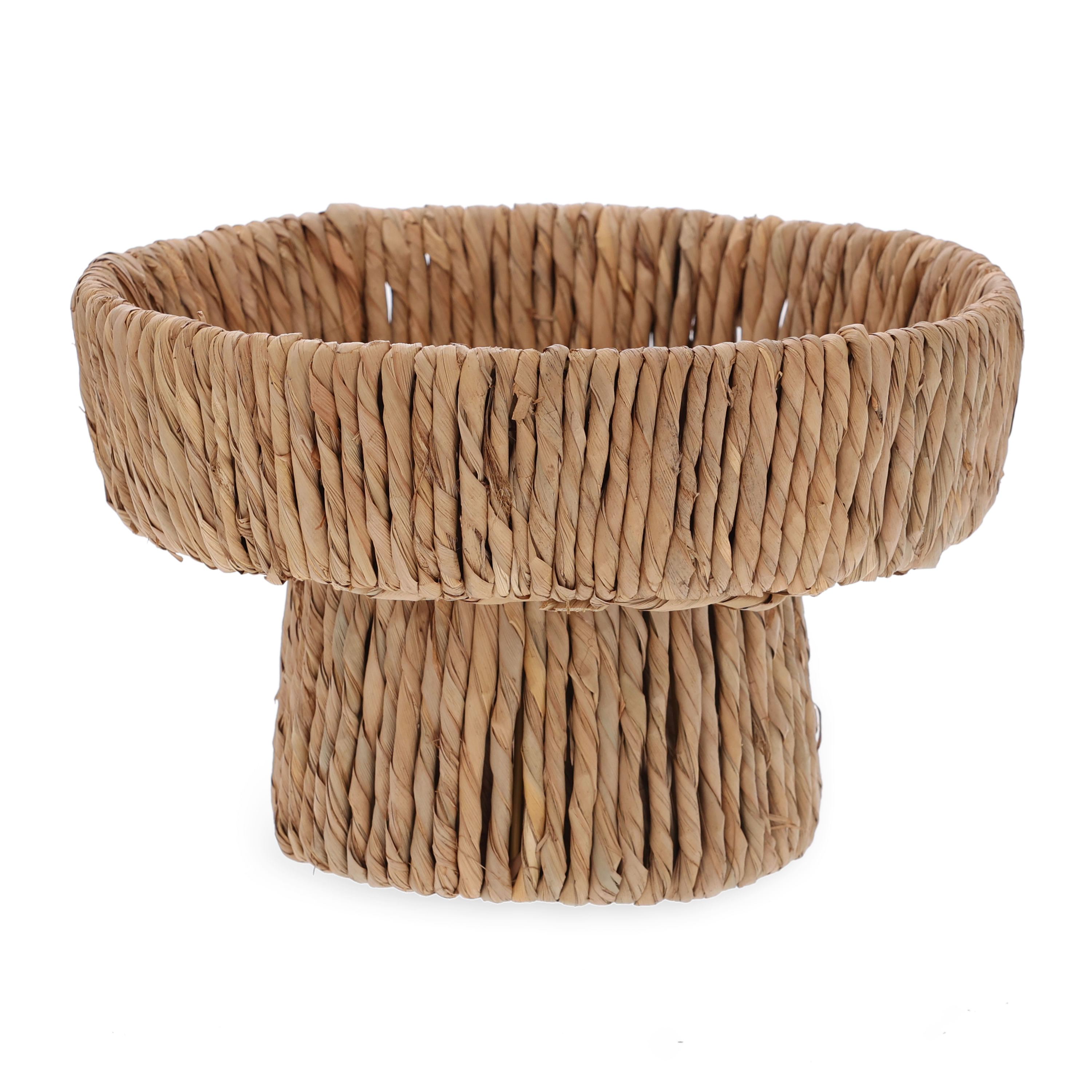 Centro de Mesa em Fibra Natural 20x31cm Mart Presentes