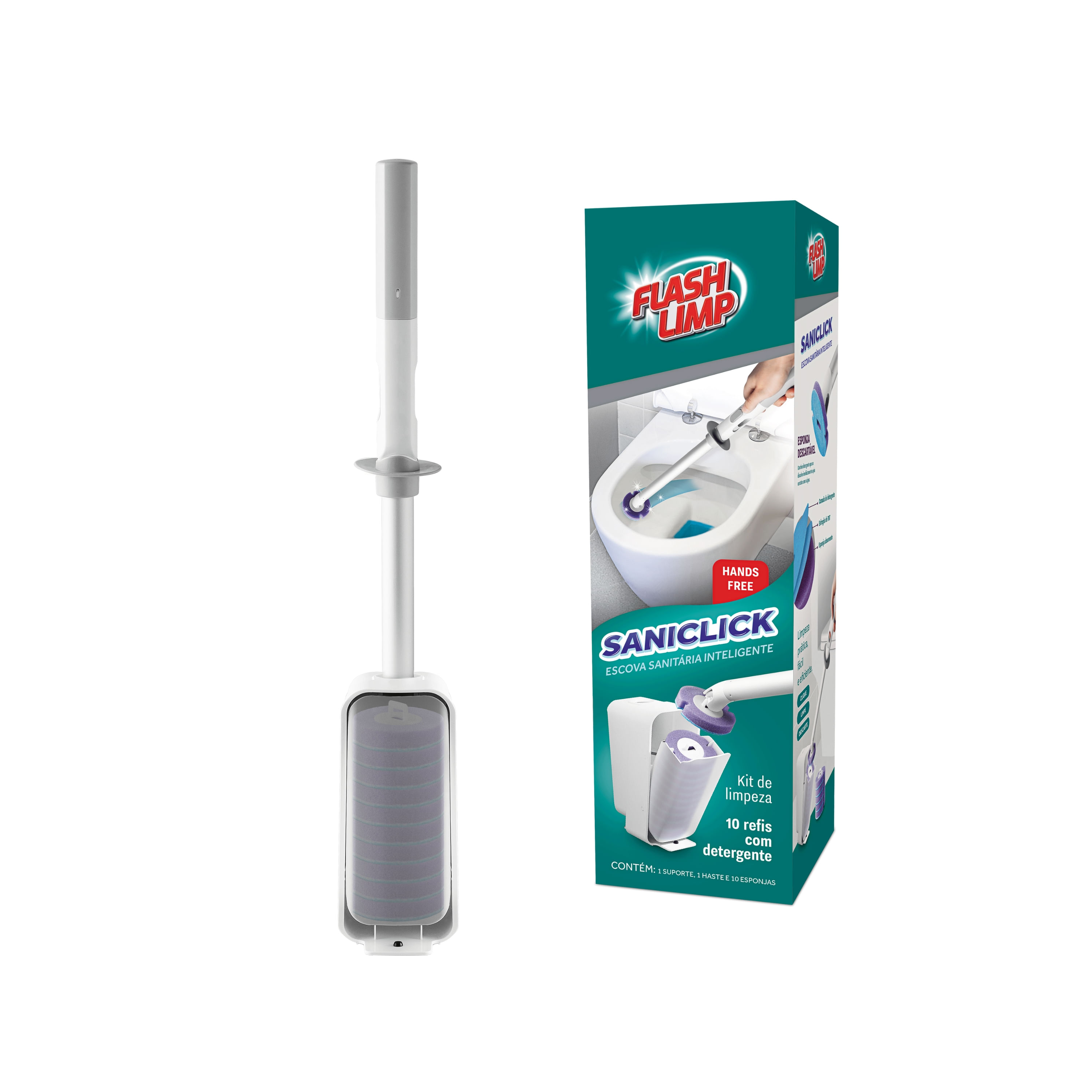Saniclick Escova Sanitária Flash Limp