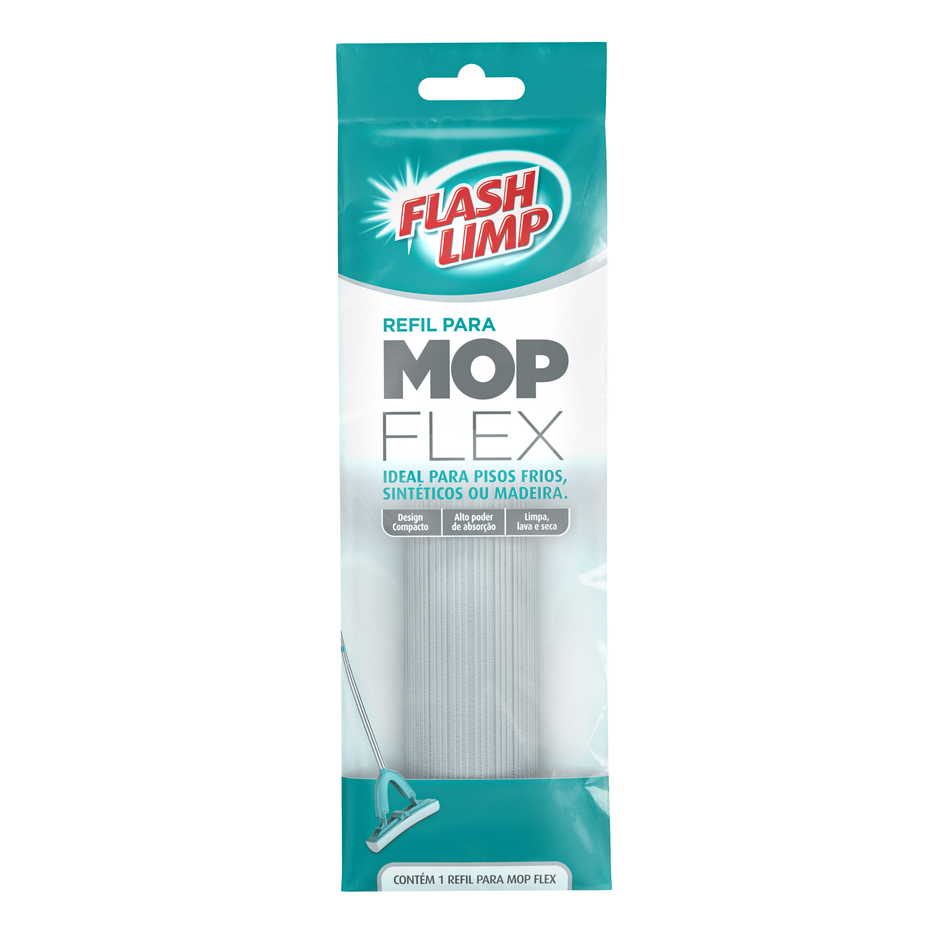 Refil Mop Flex Flash Limp