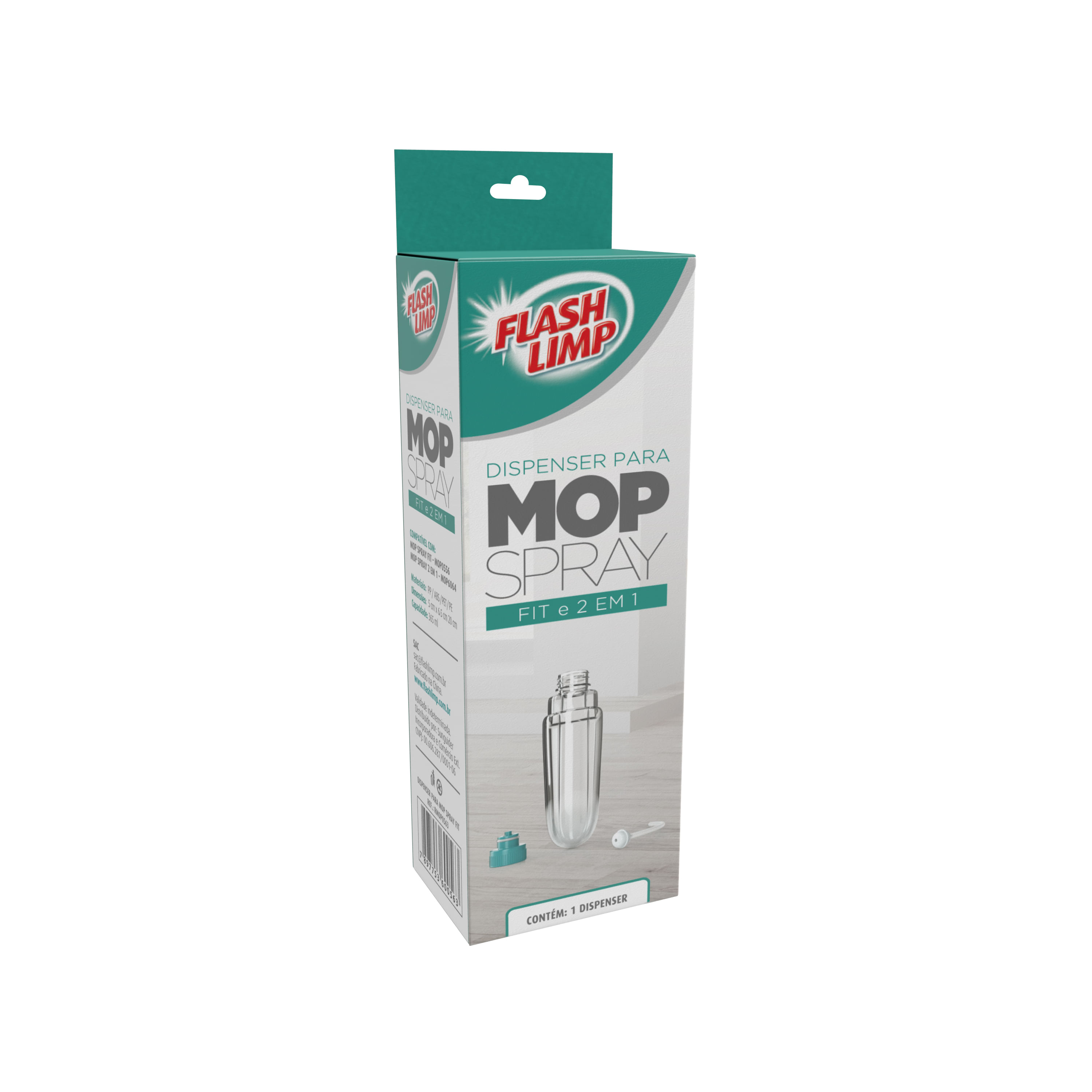Dispenser para Mop Fit e 2 em 1 Flash Limp
